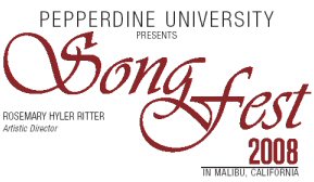 Songfest at Pepperdine University, Malibu, CA